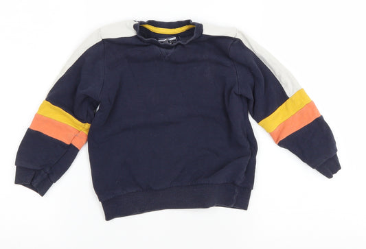 NEXT Boys Black Cotton Pullover Sweatshirt Size 2-3 Years Pullover