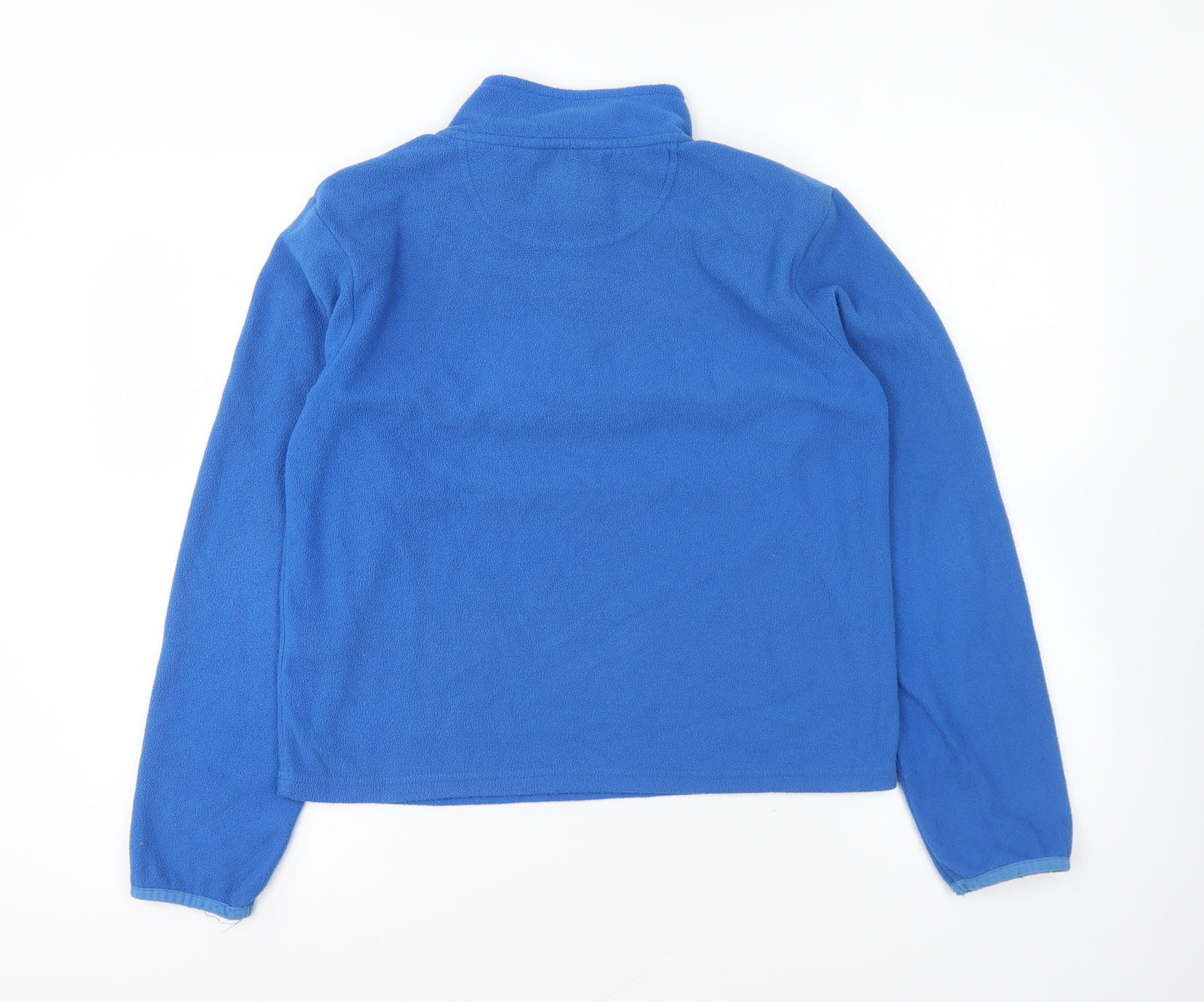 Peter Storm Girls Blue Polyester Pullover Sweatshirt Size 13 Years Zip