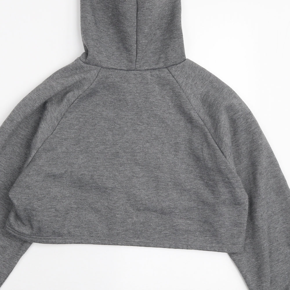 SheIn Girls Grey Polyester Pullover Hoodie Size 10-11 Years Pullover - Dream Colorado