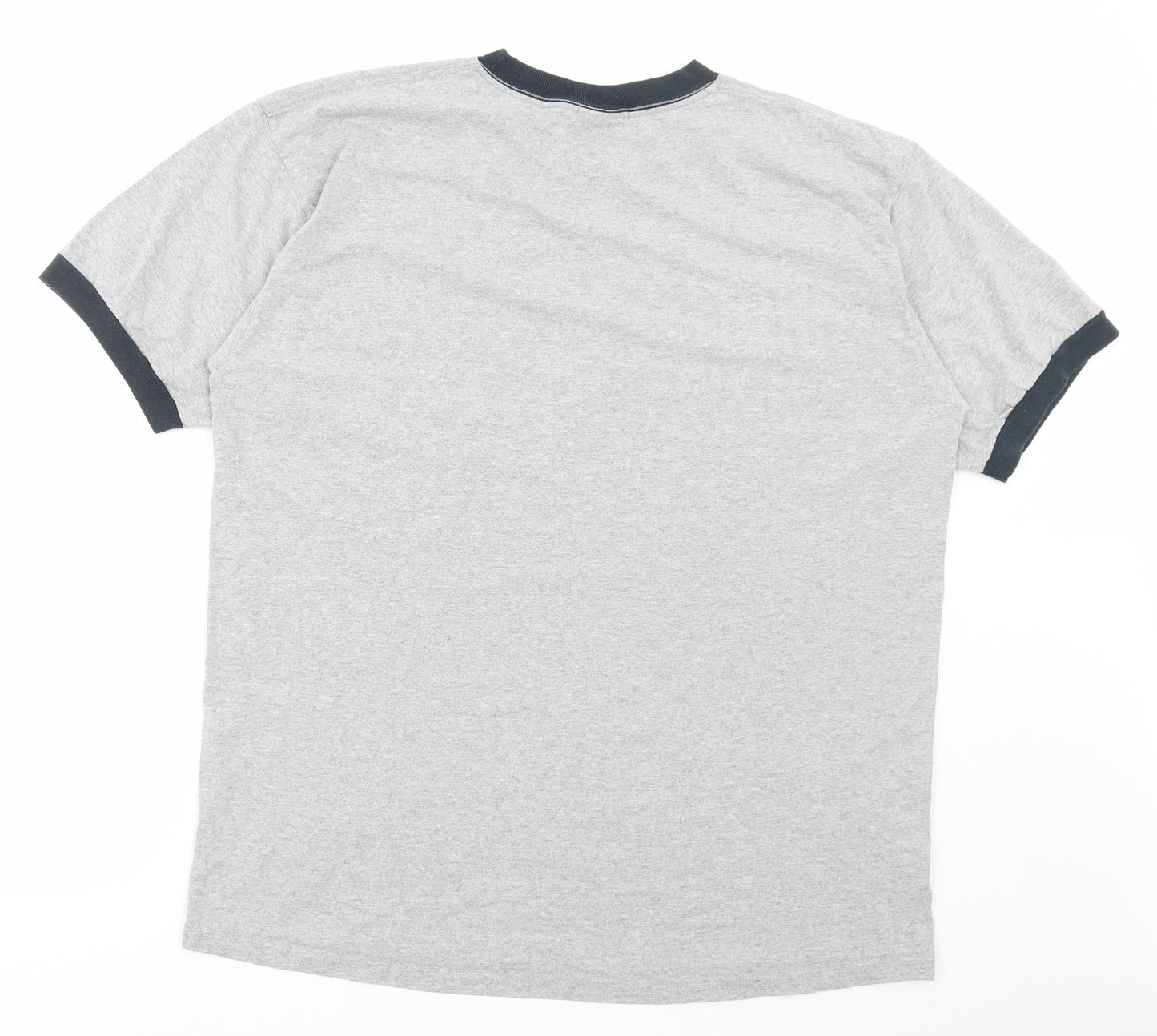 Disney Store Mens Grey Cotton T-Shirt Size XL Round Neck - Mickey Mouse