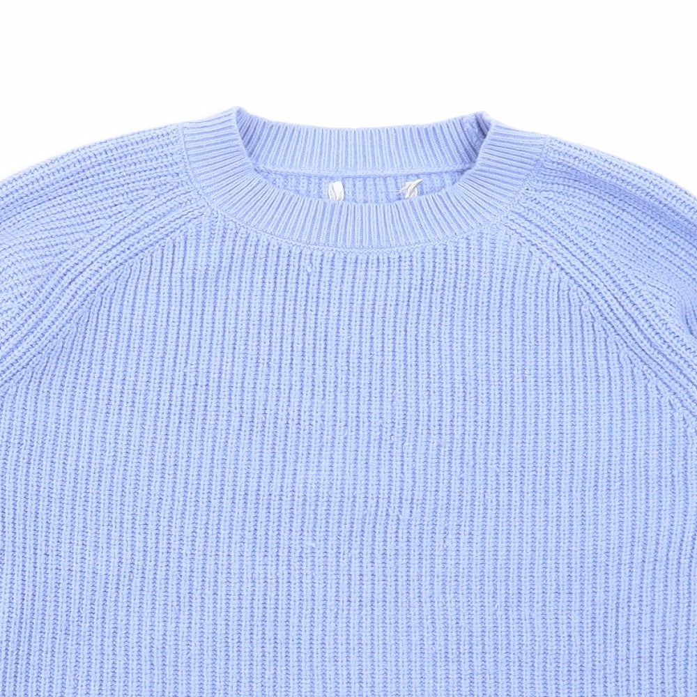 Matalan Womens Grey Polyester Cropped T-Shirt Size M Round Neck Pullov –  Preworn Ltd