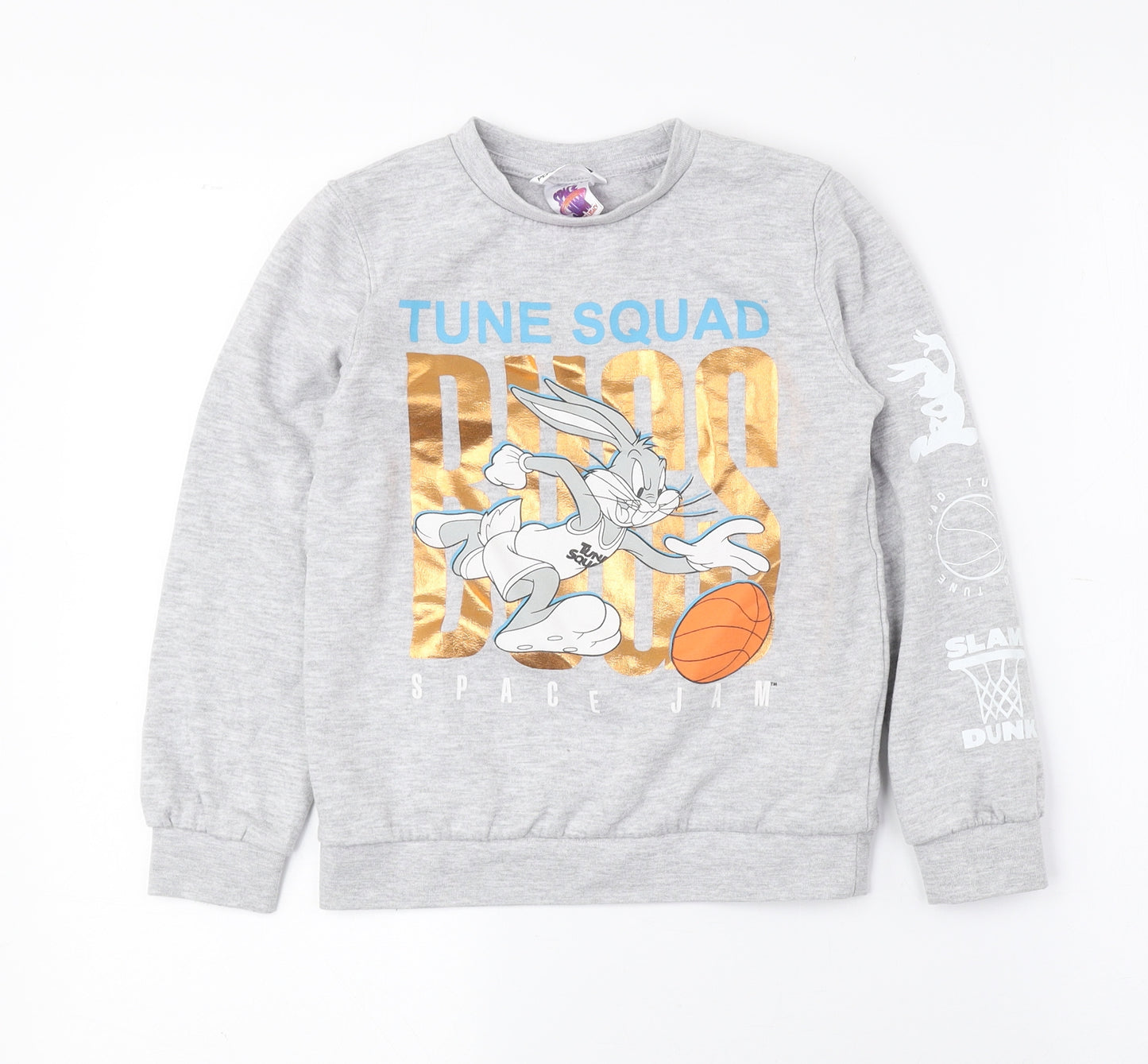 Space Jam Girls Multicoloured Polyester Pullover Sweatshirt Size 6-7 Years Pullover - Space Jam: A New Legacy