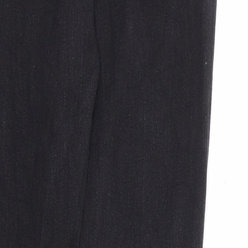 Fashion Nova Womens Black Cotton Skinny Jeans Size 28 in L30 in Regular Zip