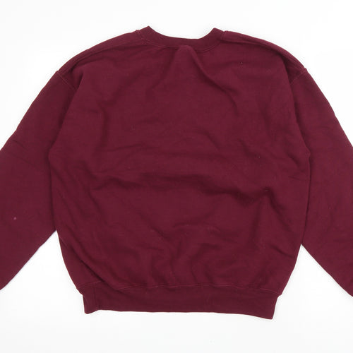 Gildan Mens Red Cotton Pullover Sweatshirt Size M - 30 days of night