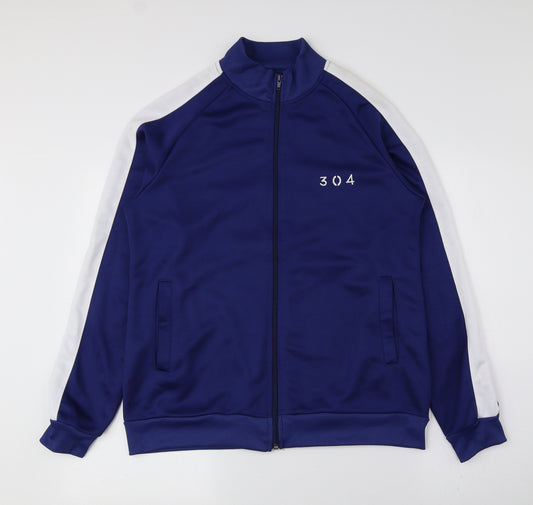 304 Mens Blue Jacket Size S Zip