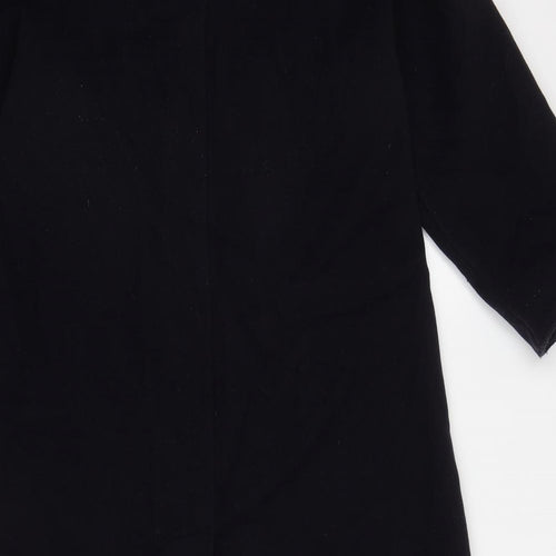 Steilmann Womens Blue Overcoat Coat Size 8 Button