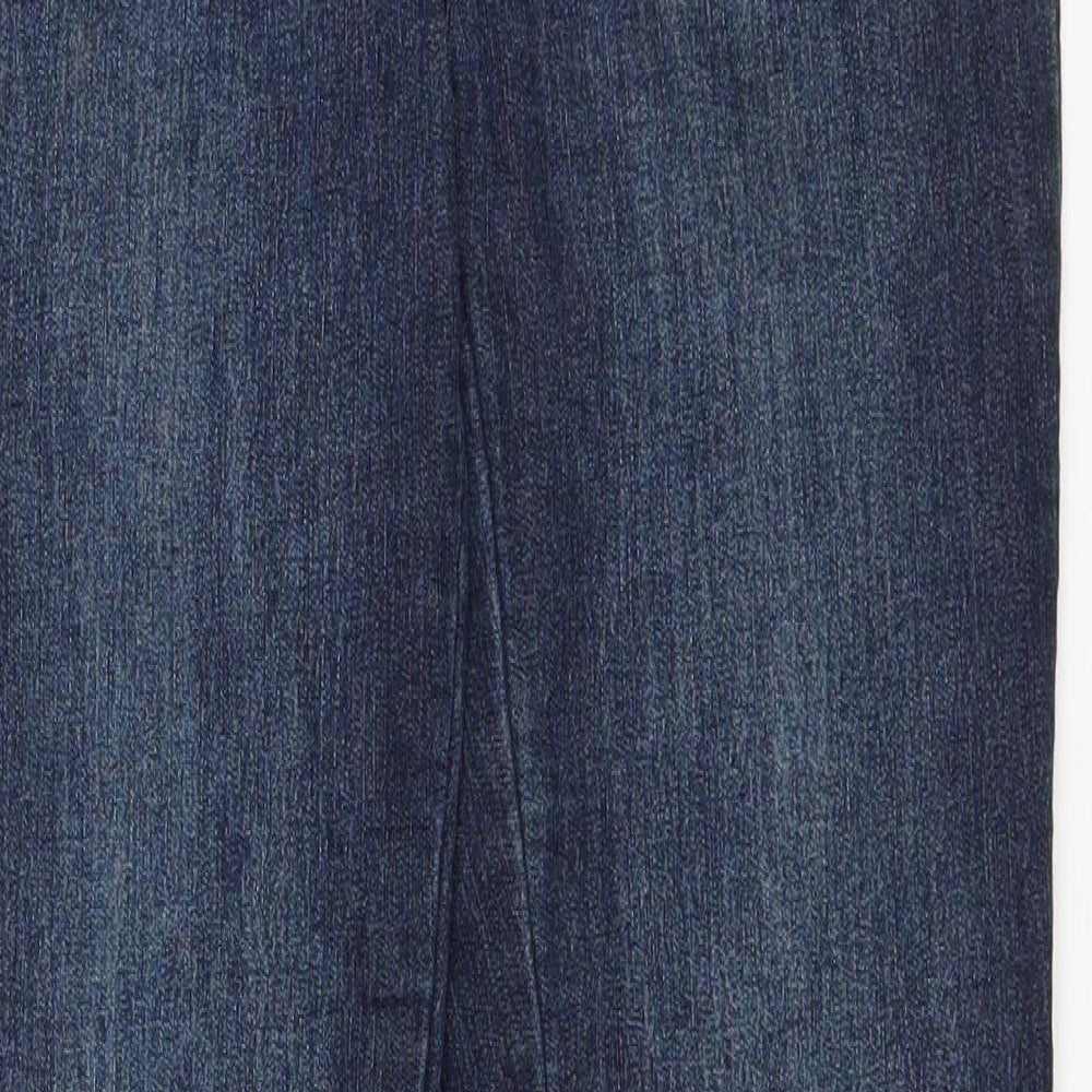 Rinascimento Womens Black Floral Cotton Skinny Jeans Size L L30 in Regular Drawstring