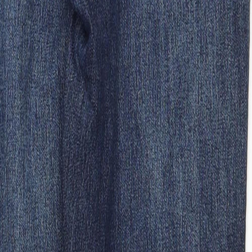 Rinascimento Womens Black Floral Cotton Skinny Jeans Size L L30 in Regular Drawstring