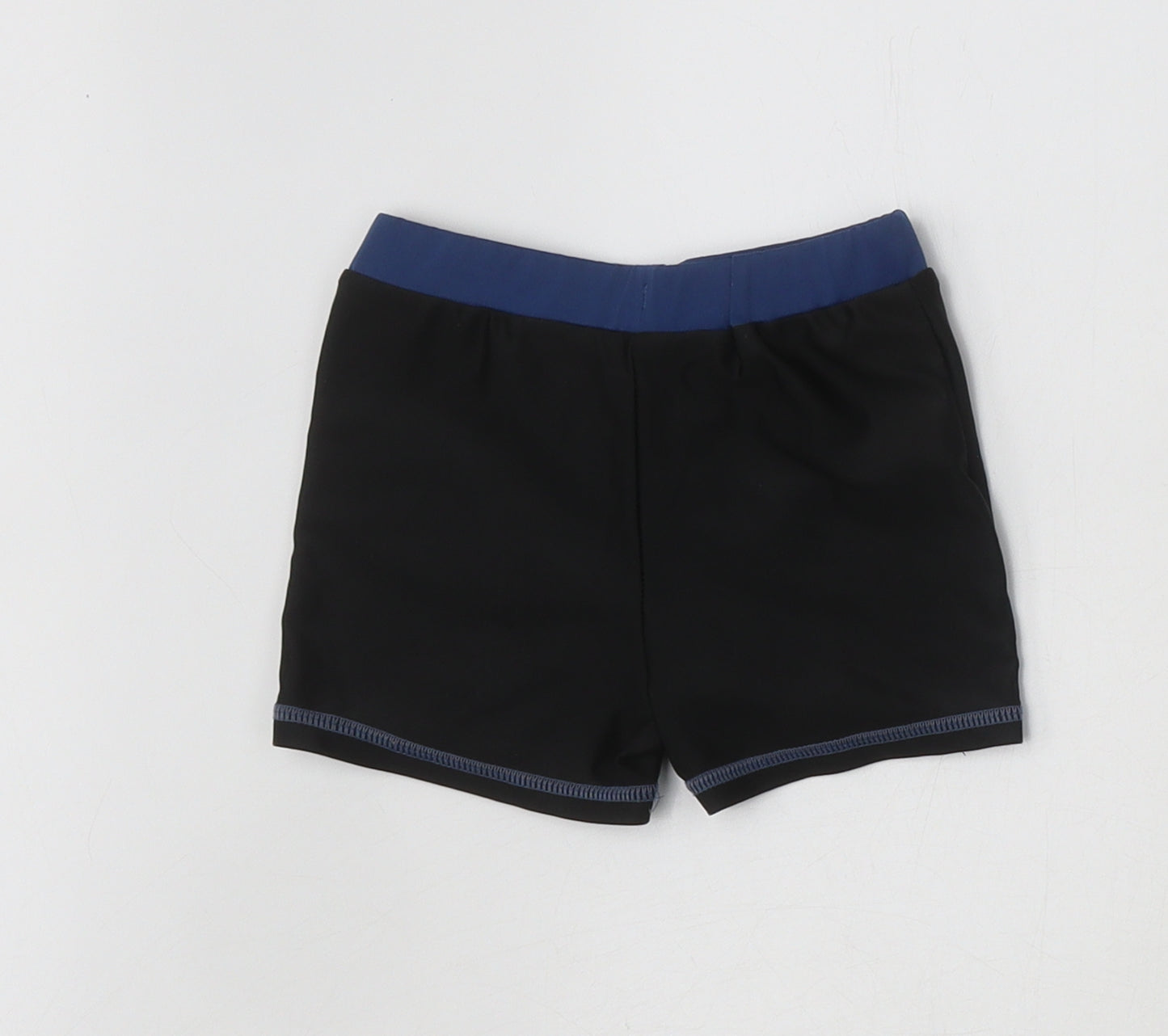 Batman Boys Black Nylon Sweat Shorts Size 4-5 Years Regular - Swim Shorts