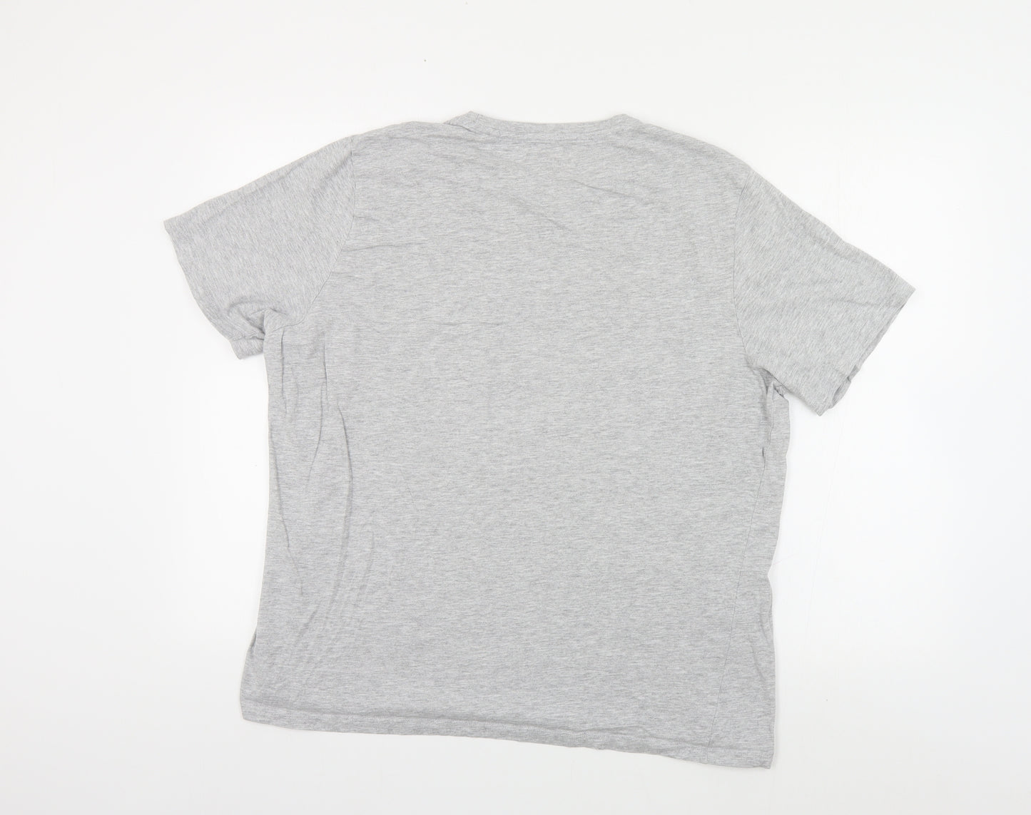 Matalan Mens Grey Cotton T-Shirt Size 2XL Crew Neck - Florida State