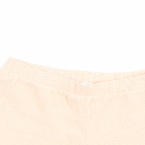 River Island Girls Pink Polyester Sweat Shorts Size 11-12 Years Regular