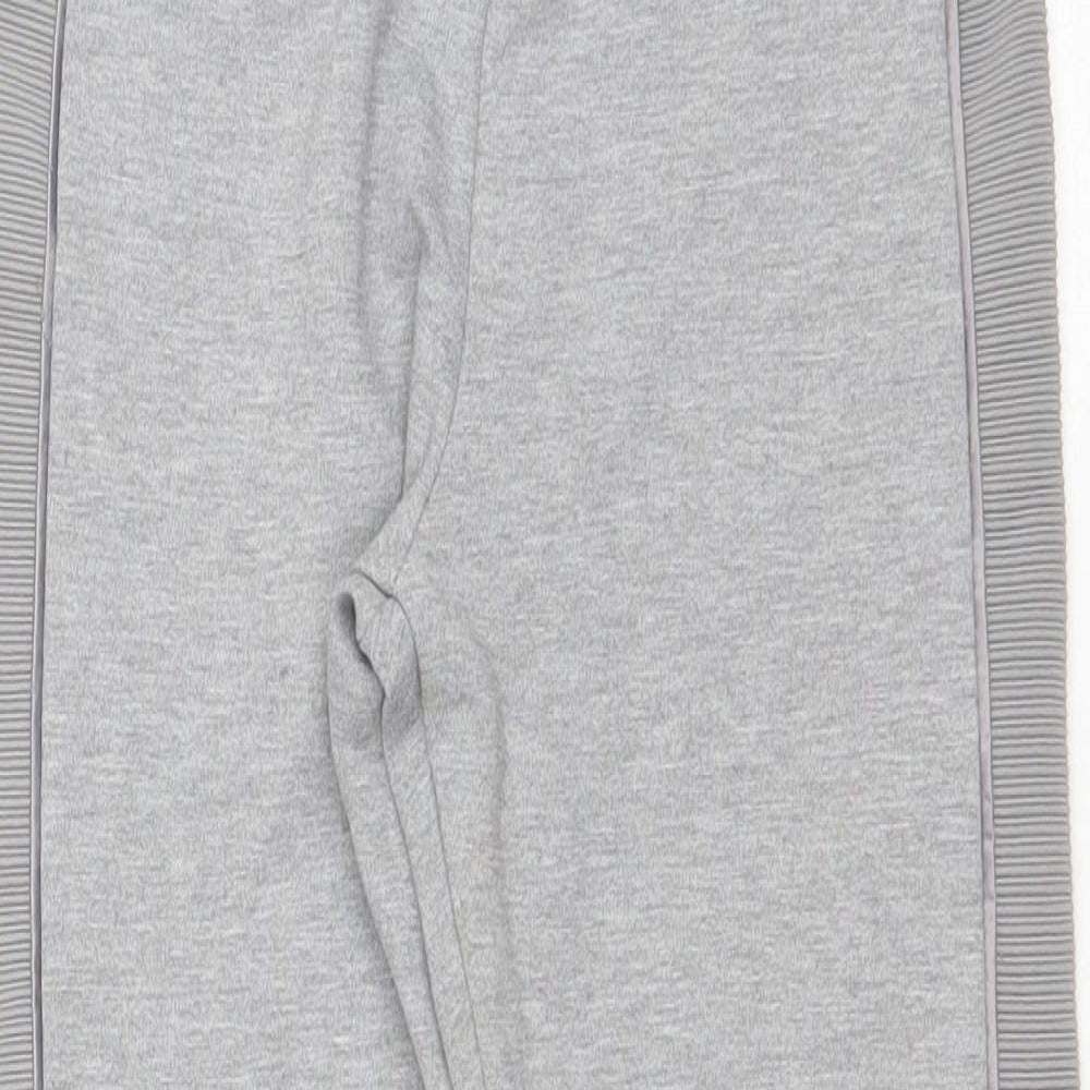 Marks and Spencer Girls Grey Polyester Jegging Trousers Size 11 Years Regular Drawstring - Leggins