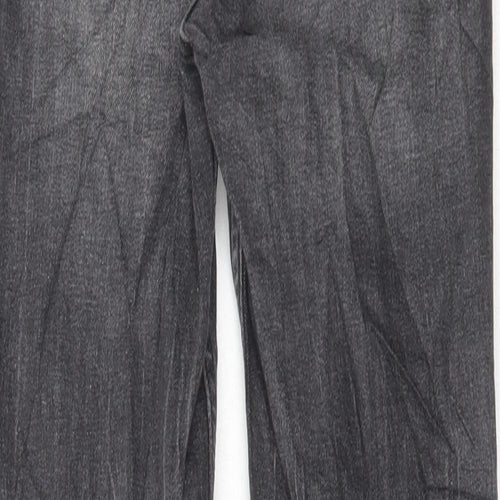 TU Girls Grey Cotton Skinny Jeans Size 11 Years Regular Button