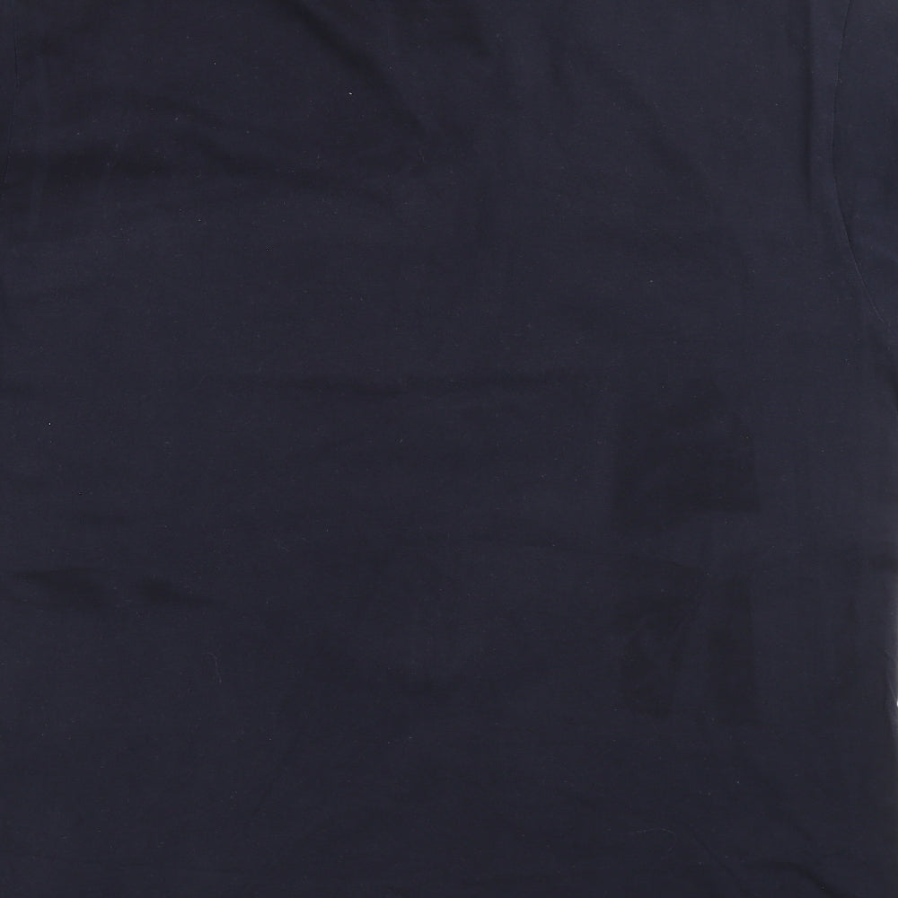 Planet 2000 Mens Blue Cotton T-Shirt Size XL Crew Neck - Ibiza