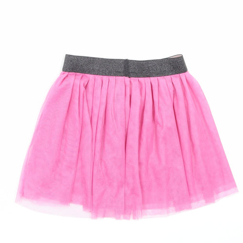 Primark Girls Pink Polyester Skater Skirt Size 3-4 Years Regular Pull On - Peppa Pig