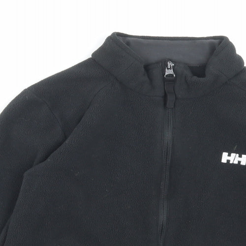Helly Hansen Boys Black Basic Jacket Jacket Size 8 Years Zip
