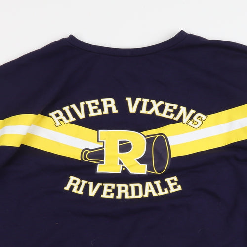 Riverdale Womens Blue Polyester Pullover Sweatshirt Size L Pullover - River Vixens