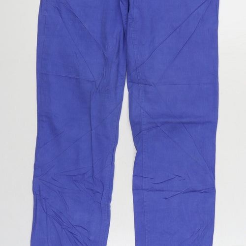 Steilmann Womens Blue Cotton Straight Jeans Size 10 L33 in Regular Zip