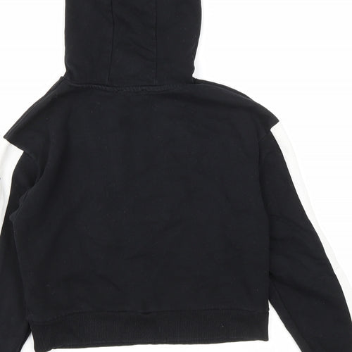 Primark Boys Black Cotton Pullover Hoodie Size 10-11 Years Pullover - 89
