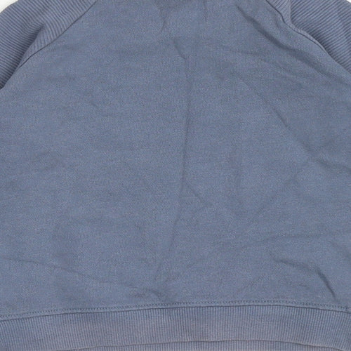 H&M Boys Blue Cotton Pullover Sweatshirt Size 2-3 Years Pullover