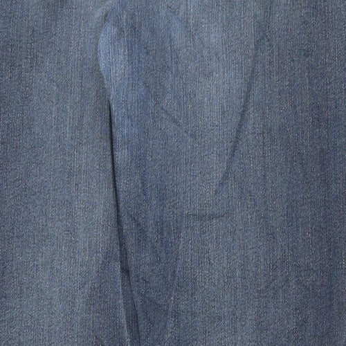 Reitmans Womens Blue Cotton Bootcut Jeans Size 38 in L29.5 in Regular Zip