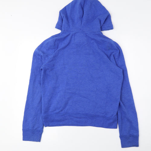 abercrombie kids Girls Blue Cotton Pullover Hoodie Size XL Pullover