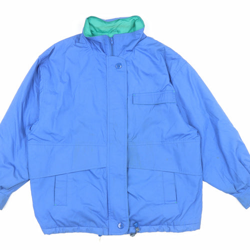 Littlewoods Mens Blue Windbreaker Jacket Size S Zip