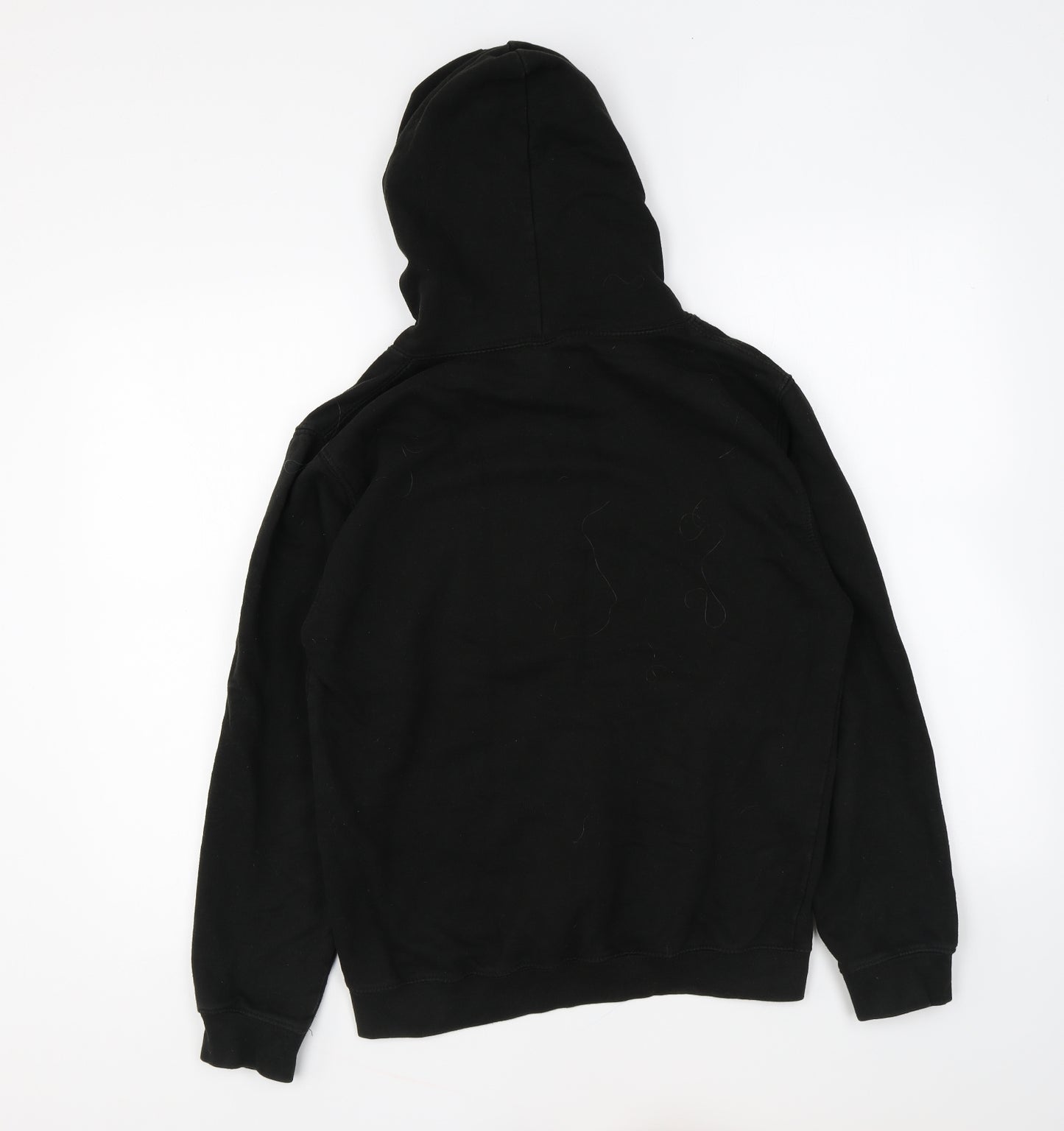 All We Do is Mens Black Cotton Pullover Hoodie Size S - Scooter
