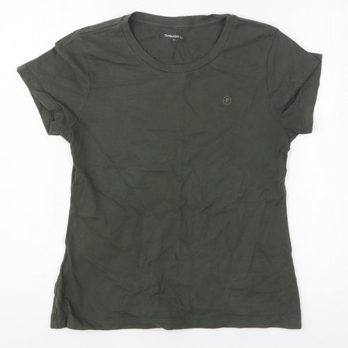 Timbuk2 Mens Green Cotton T-Shirt Size M Round Neck