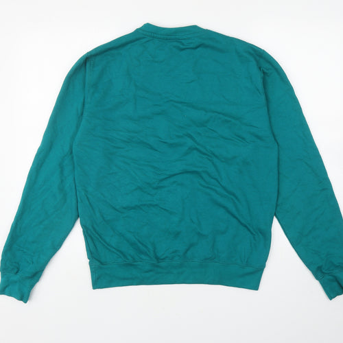 All We Do is Boys Green Cotton Pullover Sweatshirt Size S Pullover - Isle Of Arran