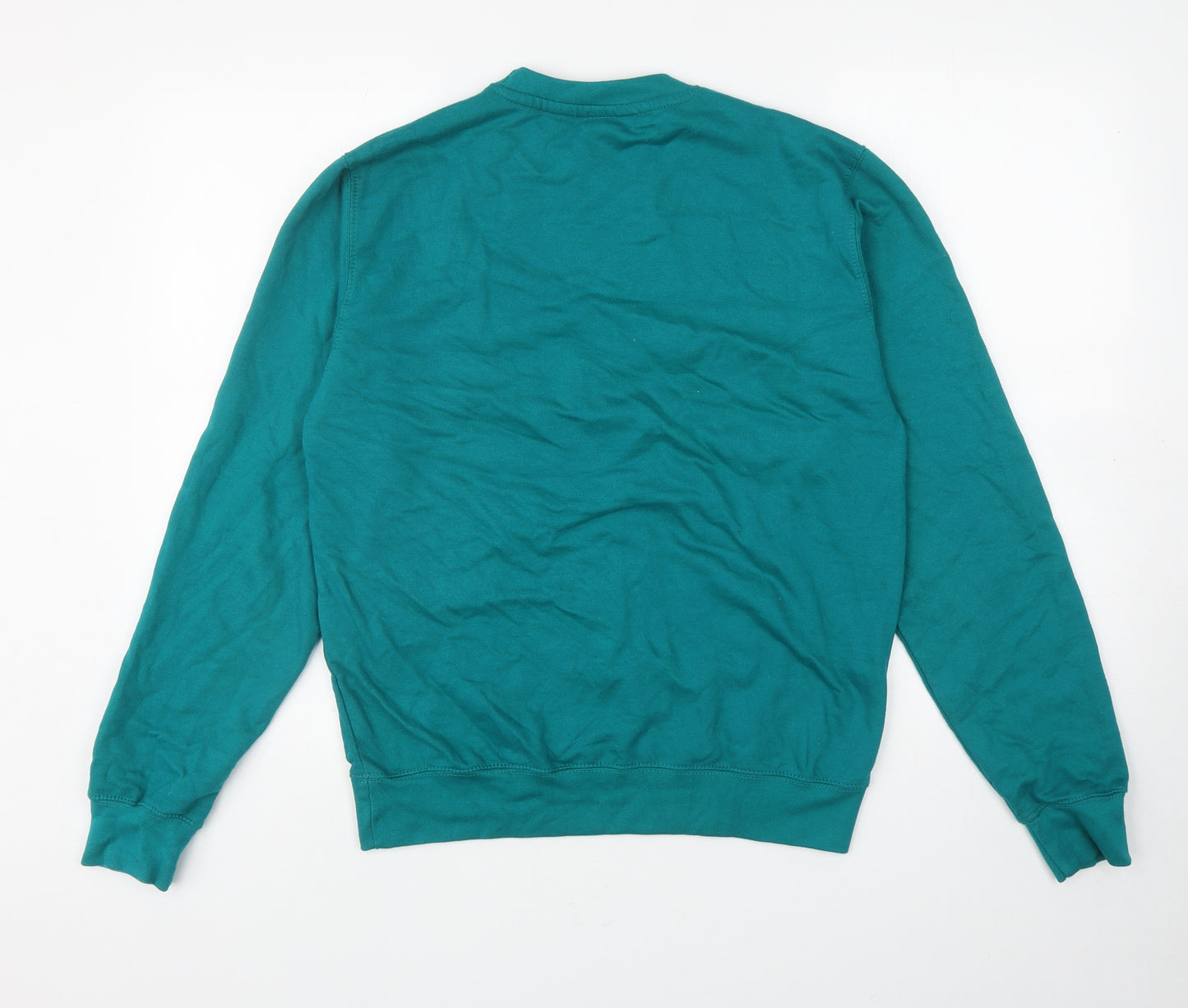 All We Do is Boys Green Cotton Pullover Sweatshirt Size S Pullover - Isle Of Arran