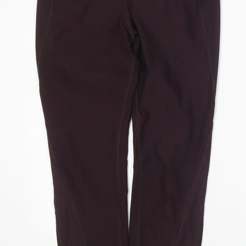 H&M Womens Red Polyester Compression Leggings Size M L27 in Regular Pullover