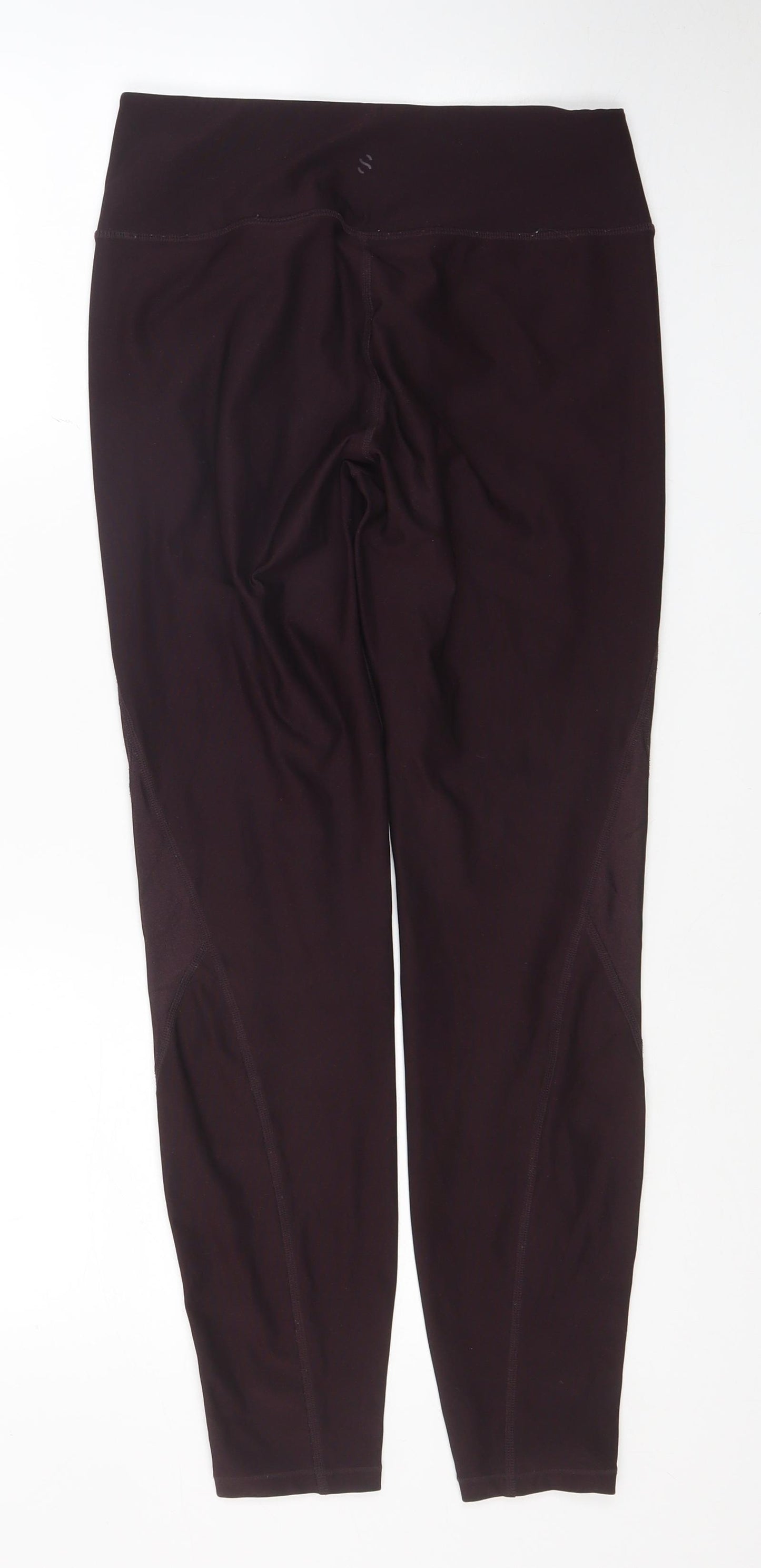 H&M Womens Red Polyester Compression Leggings Size M L27 in Regular Pullover