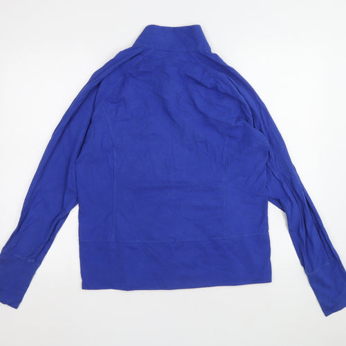 Gap Mens Blue Cotton Full Zip Sweatshirt Size L