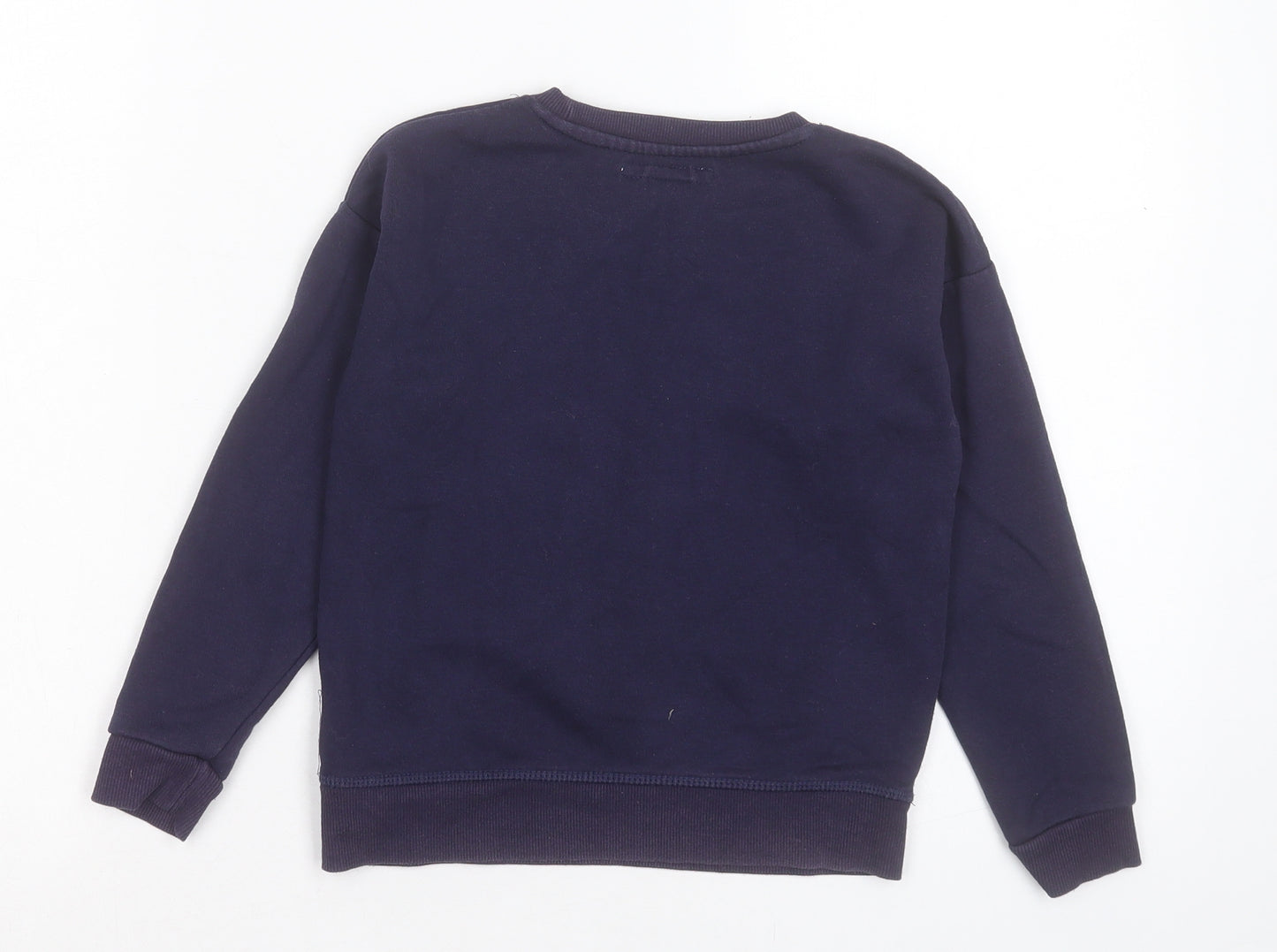 Primark Girls Purple Cotton Pullover Sweatshirt Size 6-7 Years Pullover - Always Shine Bright