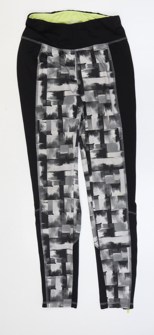 Souluxe Womens Black Polyester Sweatpants Leggings Size S L25 in Regul –  Preworn Ltd