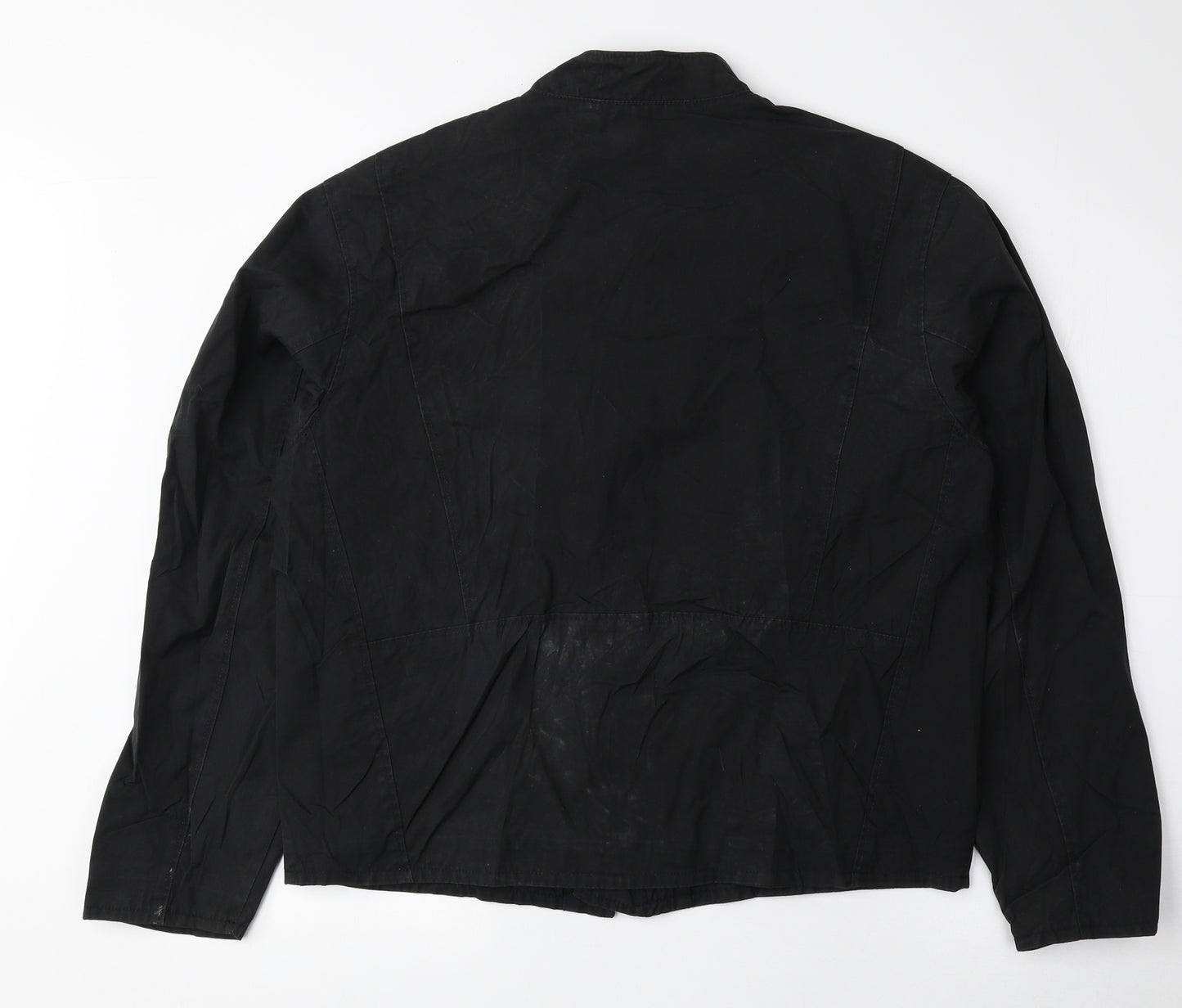 Gap Mens Black Bomber Jacket Jacket Size S Zip