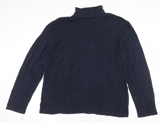 C&A Mens Blue Cotton Pullover Sweatshirt Size XL