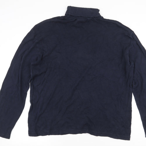 C&A Mens Blue Cotton Pullover Sweatshirt Size XL