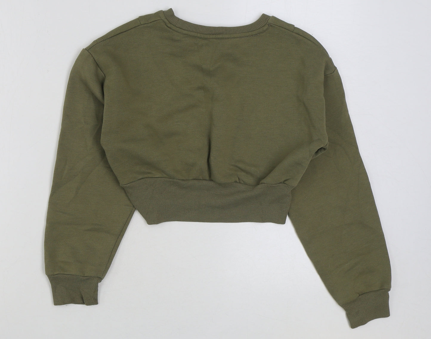 Matalan Girls Green Polyester Pullover Sweatshirt Size 11 Years Pullover - Always be yourself