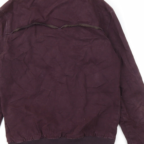 Superdry Mens Purple Jacket Size S Zip - Idris Elba collection