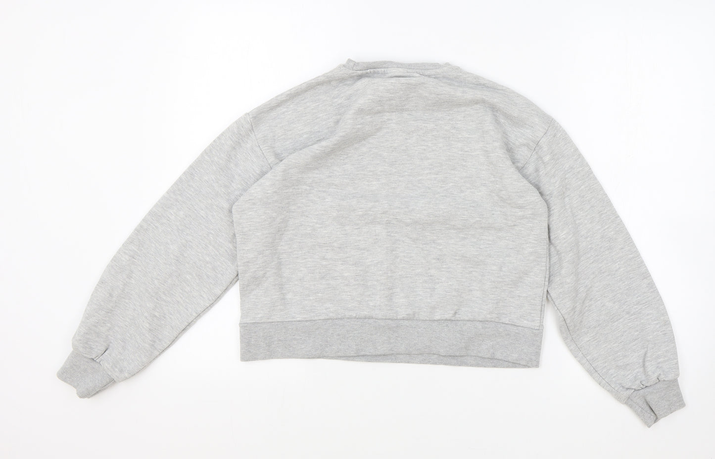 Primark Girls Grey Cotton Pullover Sweatshirt Size 12-13 Years Pullover - Friends