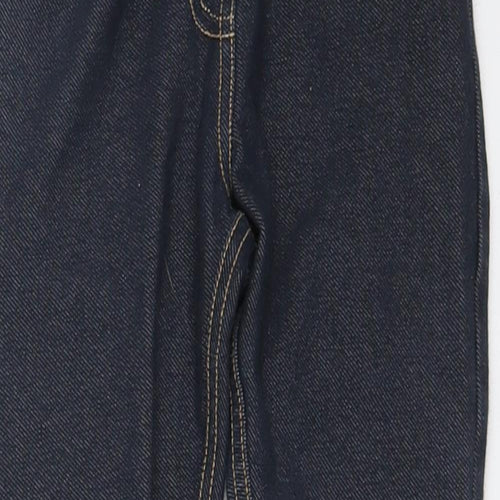 Nutmeg Girls Blue Polyester Jegging Jeans Size 5-6 Years Regular Pullover