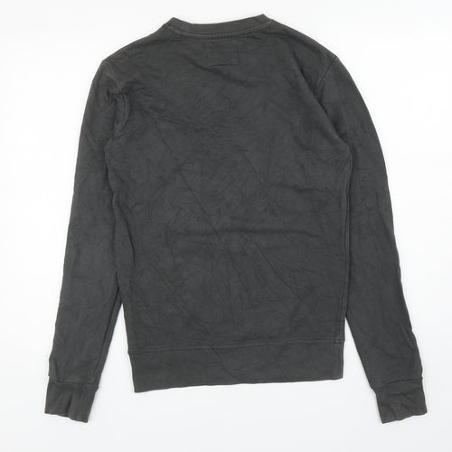 Cedar Wood State Mens Grey Cotton Pullover Sweatshirt Size XS - Danger Mouse