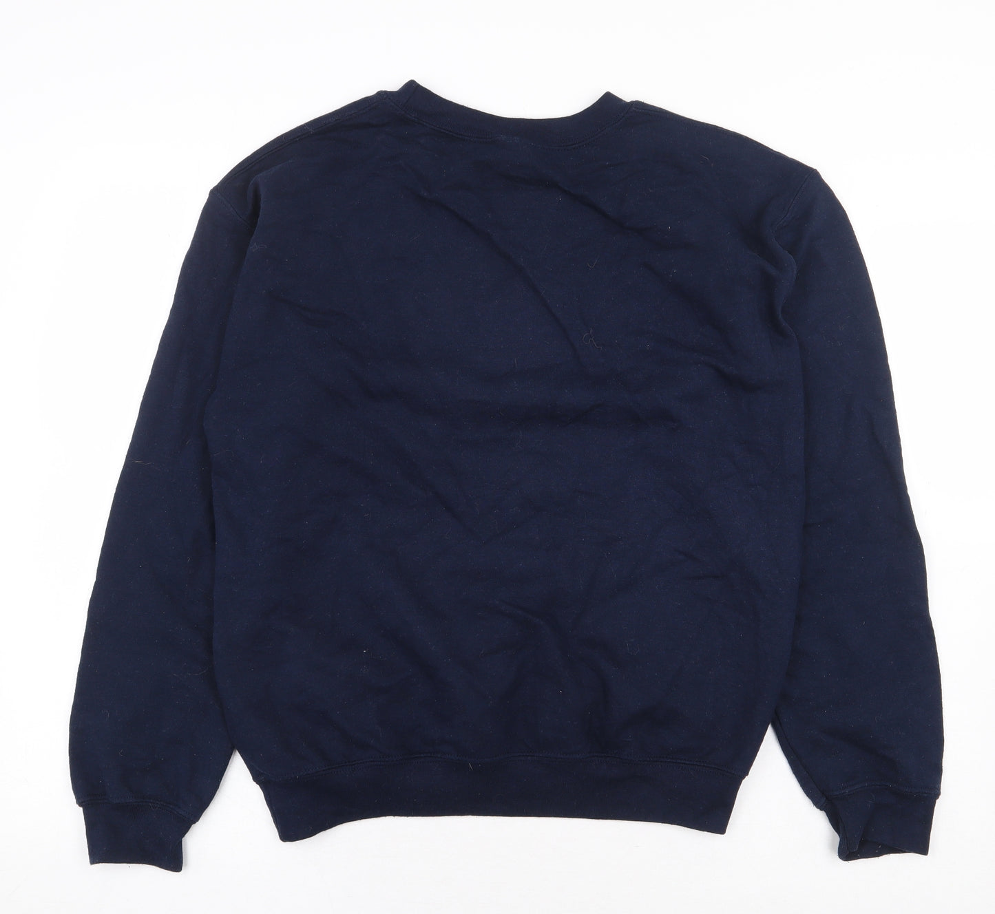 New Look Mens Blue Cotton Pullover Sweatshirt Size XS - Manhattan