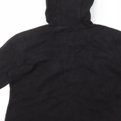 Kirkland Signature Mens Black Cotton Full Zip Hoodie Size S