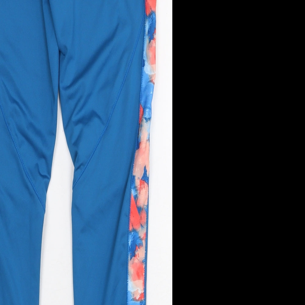 Dare 2B Womens Blue Polyester Sweatpants Leggings Size 10 L26 in Regular Pullover