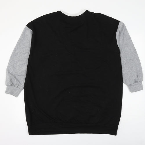 SheIn Mens Multicoloured Cotton Pullover Sweatshirt Size XL