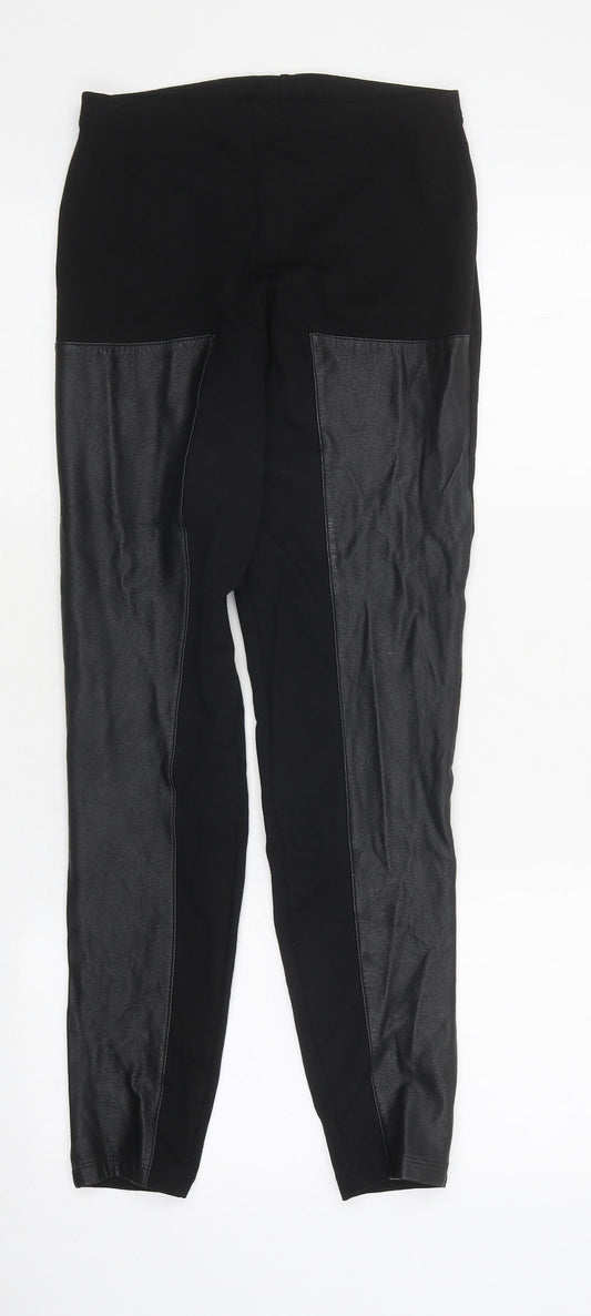 H&M Womens Black Polyester Jegging Leggings Size S L27 in