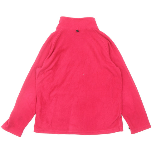 Regatta Girls Pink Basic Jacket Coatigan Size 9-10 Years Zip